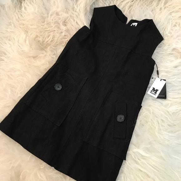 M MISSONI Virgin Wool Blend Sleeveless Dress